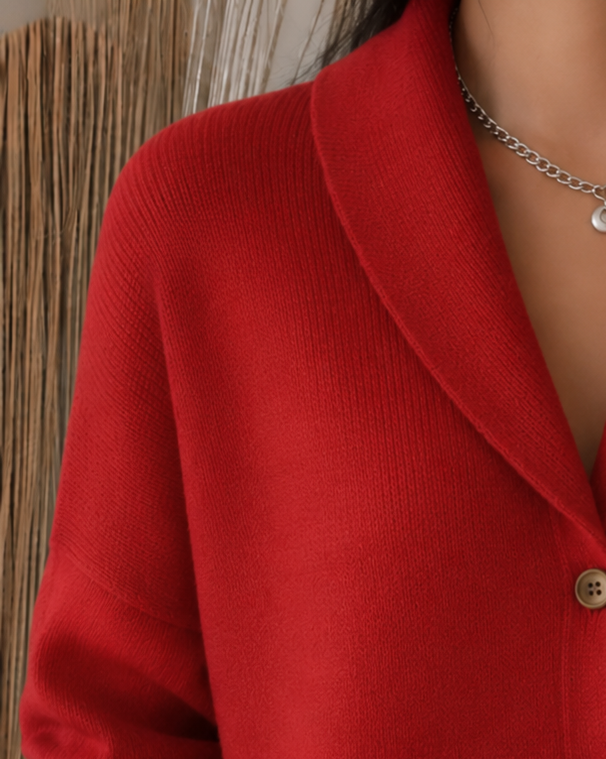 Dawn | Button-Collar Cardigan