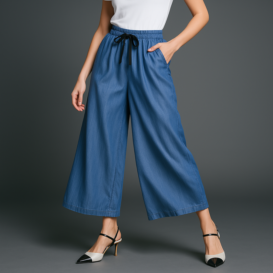 Victoria | Relaxed Fit Tencel Trousers