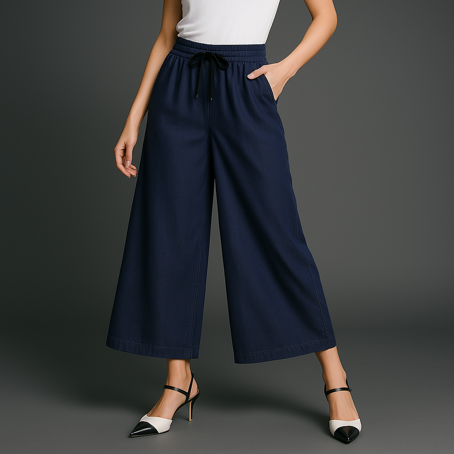Victoria | Relaxed Fit Tencel Trousers