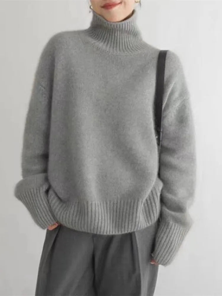 Sophie | Cashmere High-Neck Sweater