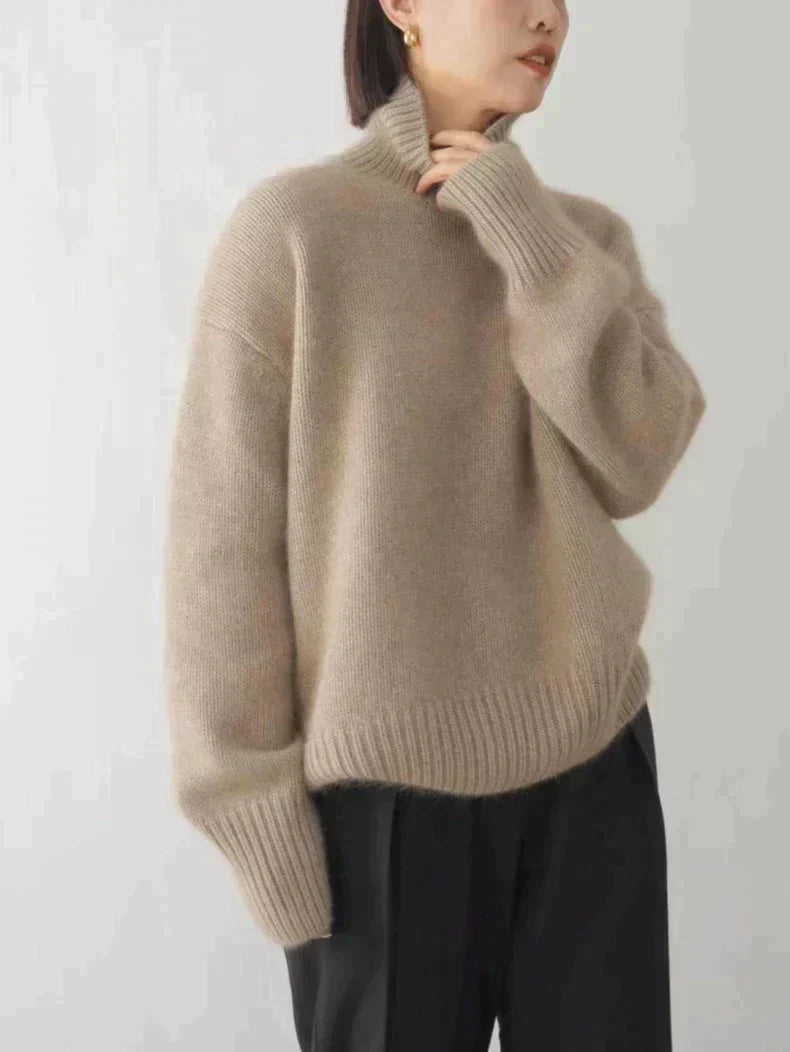 Sophie | Cashmere High-Neck Sweater