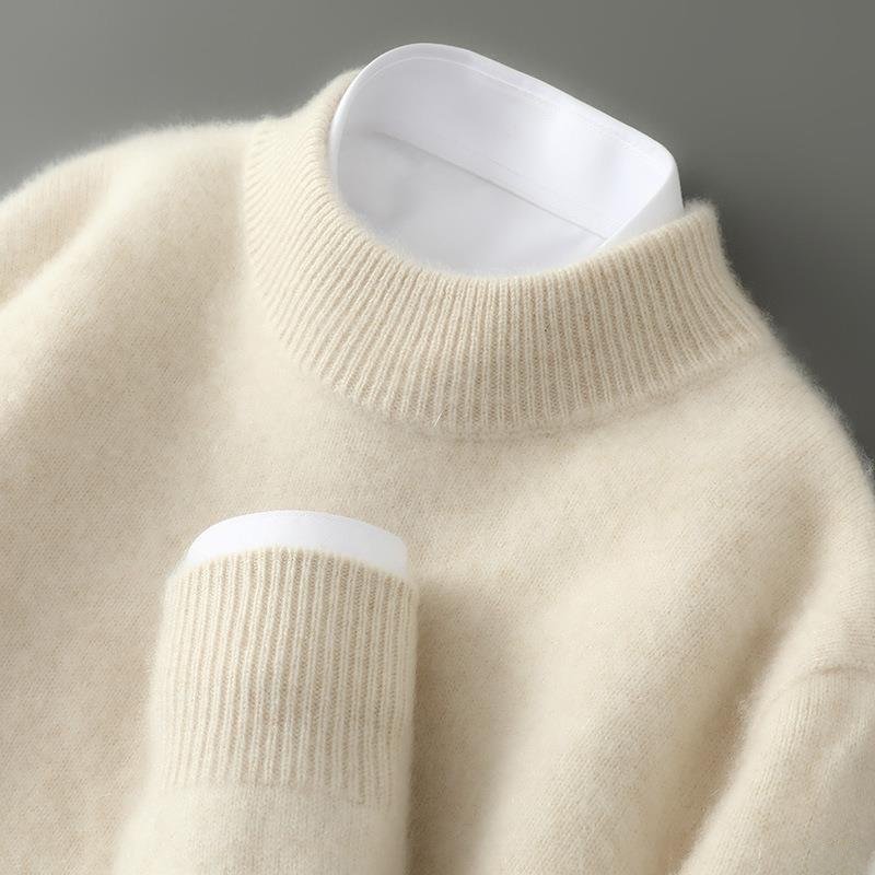 Isabella | Cashmere Mock Neck Sweater