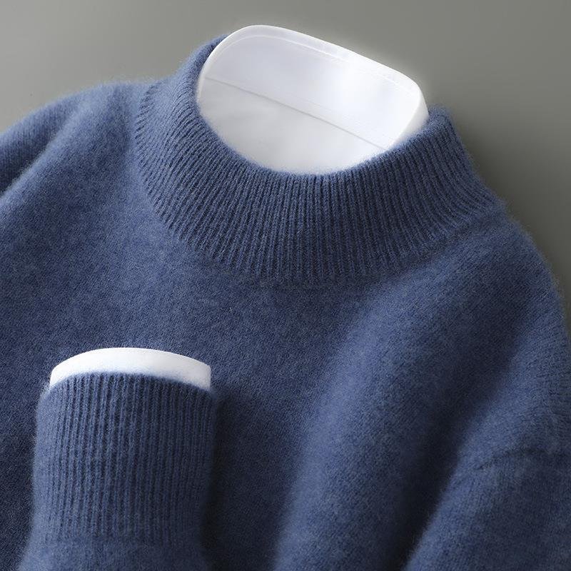 Isabella | Cashmere Mock Neck Sweater