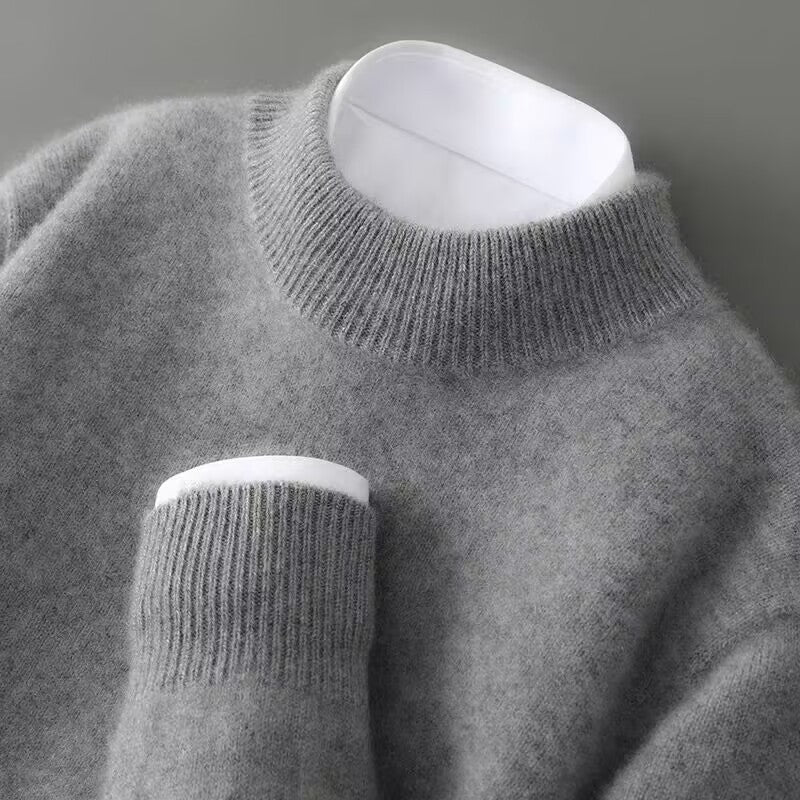Isabella | Cashmere Mock Neck Sweater