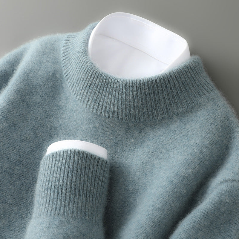 Isabella | Cashmere Mock Neck Sweater