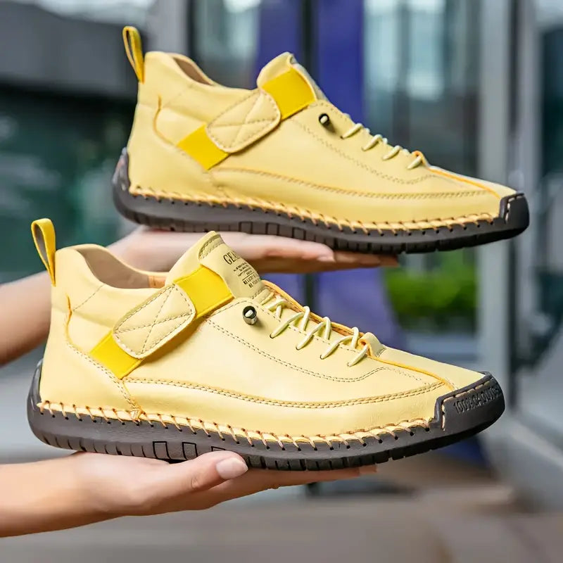 Annie | Yellow Ergonomic Slip-On Sneakers