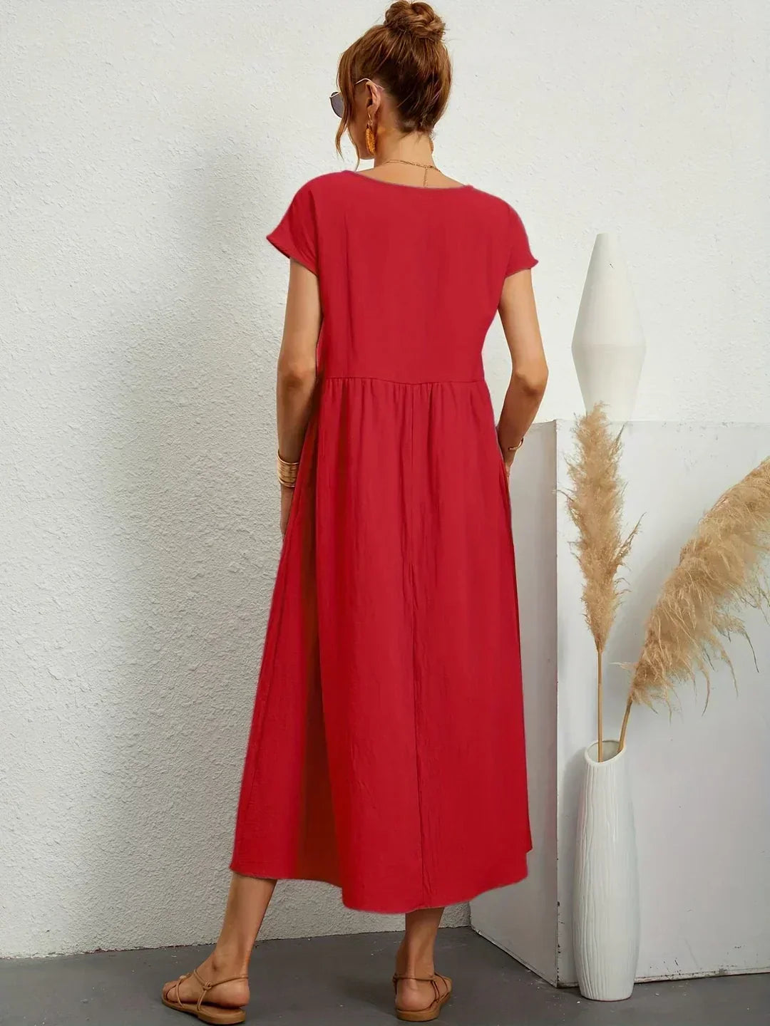 Serena | Flowing Midi Dress