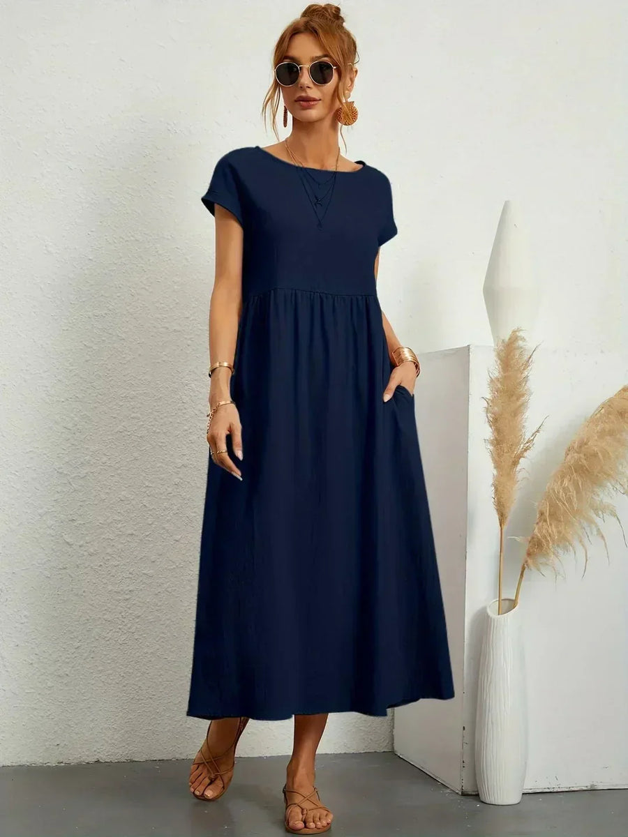 Serena | Flowing Midi Dress