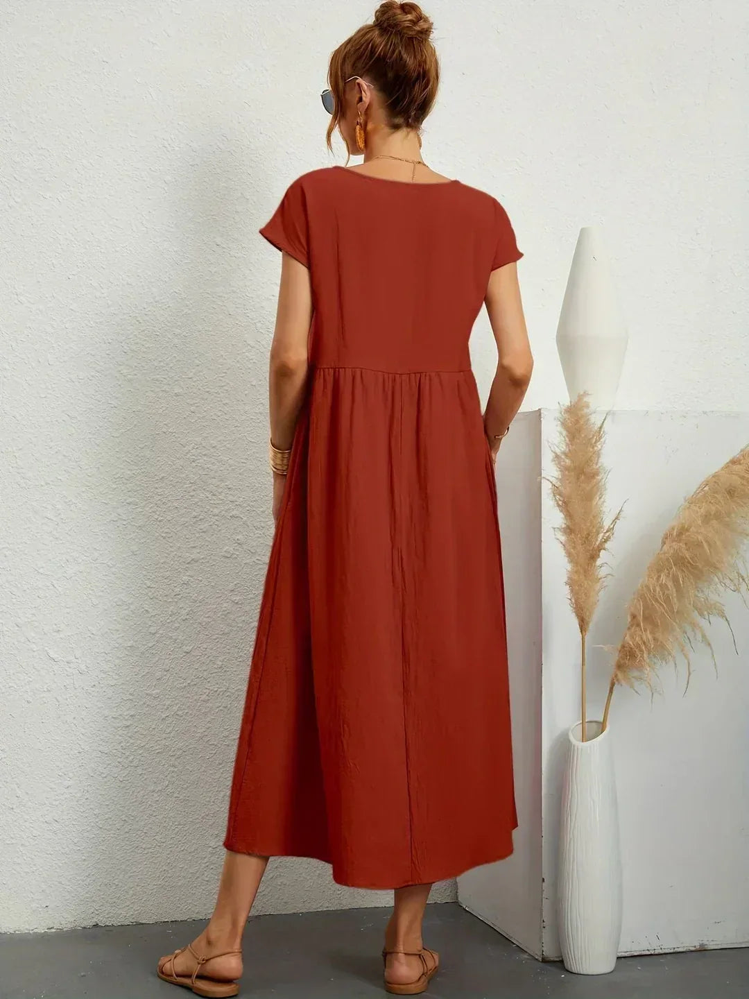 Serena | Flowing Midi Dress