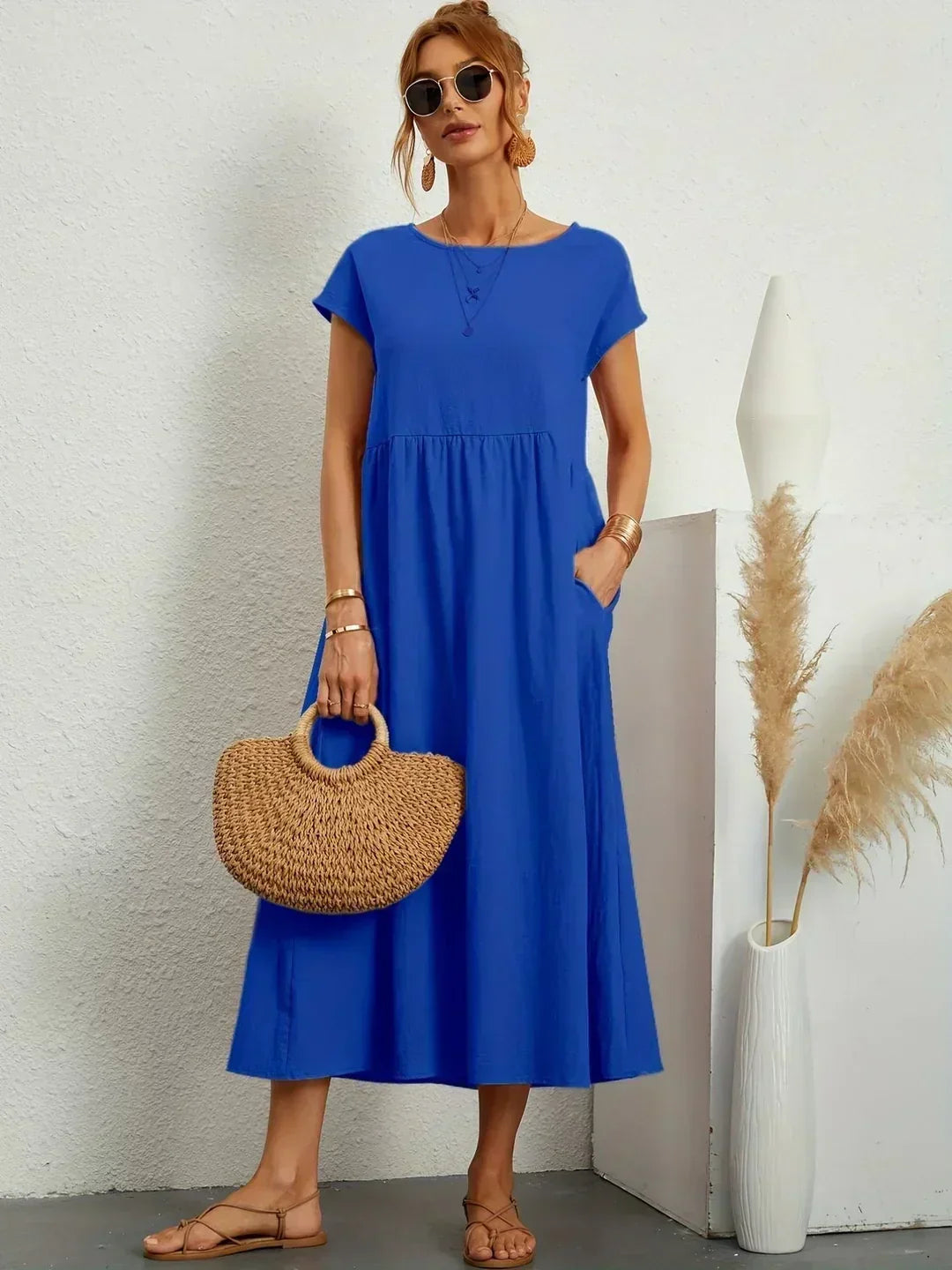 Serena | Flowing Midi Dress