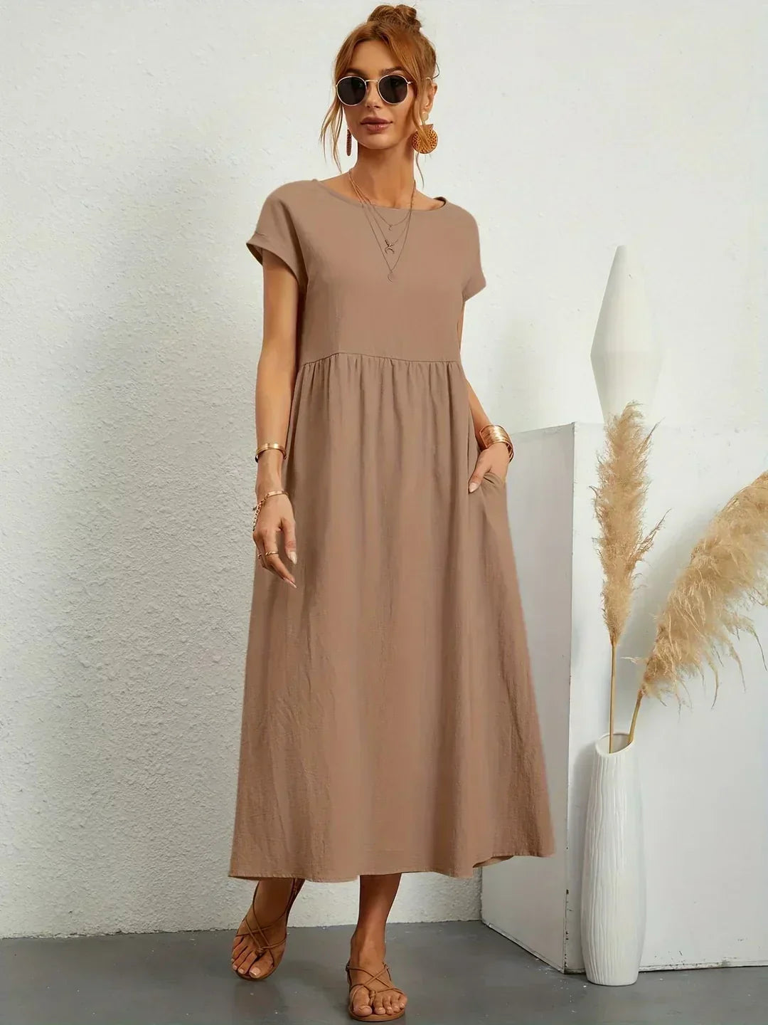 Serena | Flowing Midi Dress