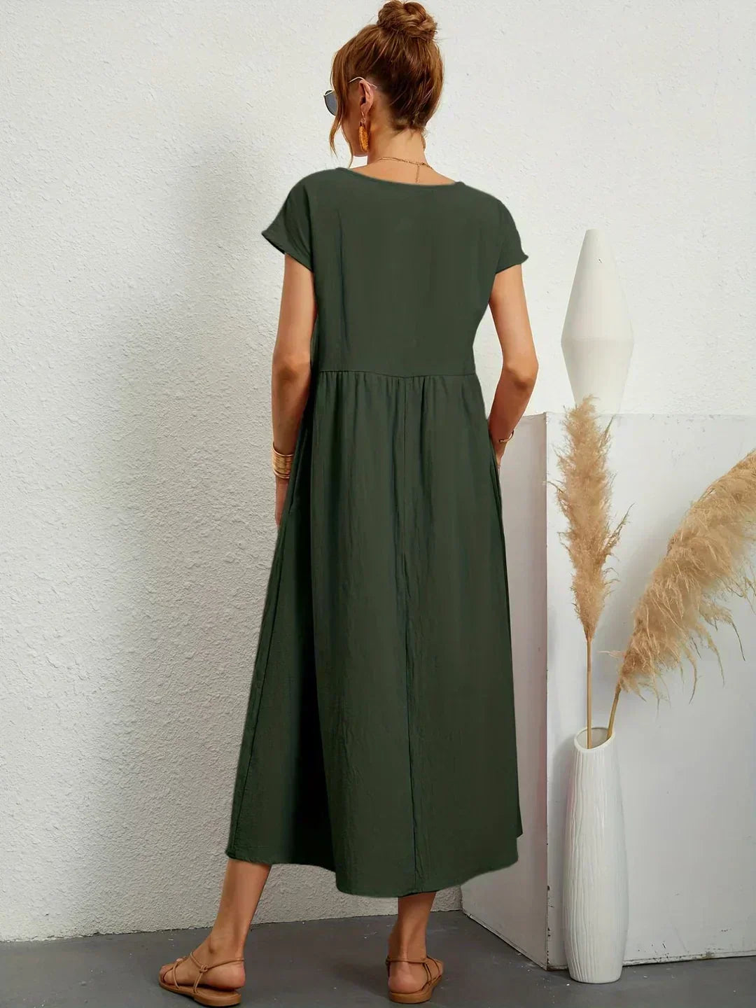 Serena | Flowing Midi Dress