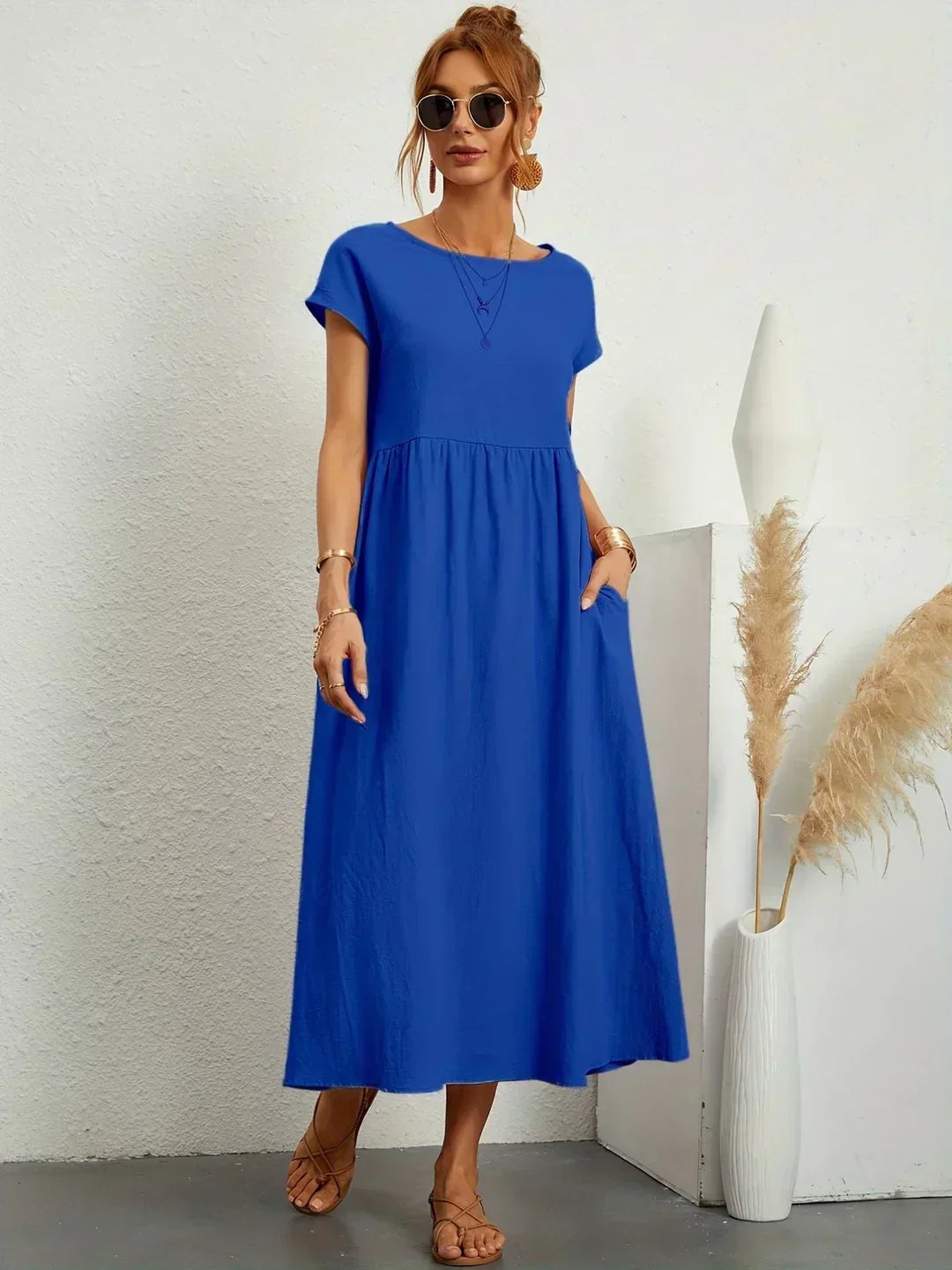 Serena | Flowing Midi Dress