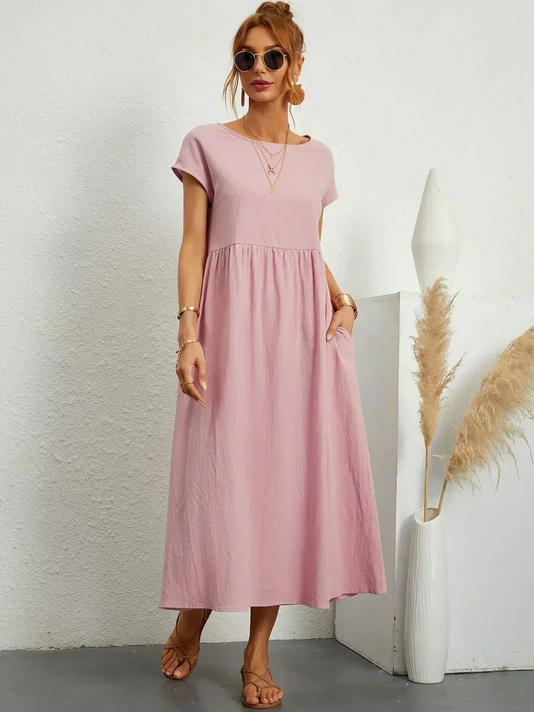 Serena | Flowing Midi Dress