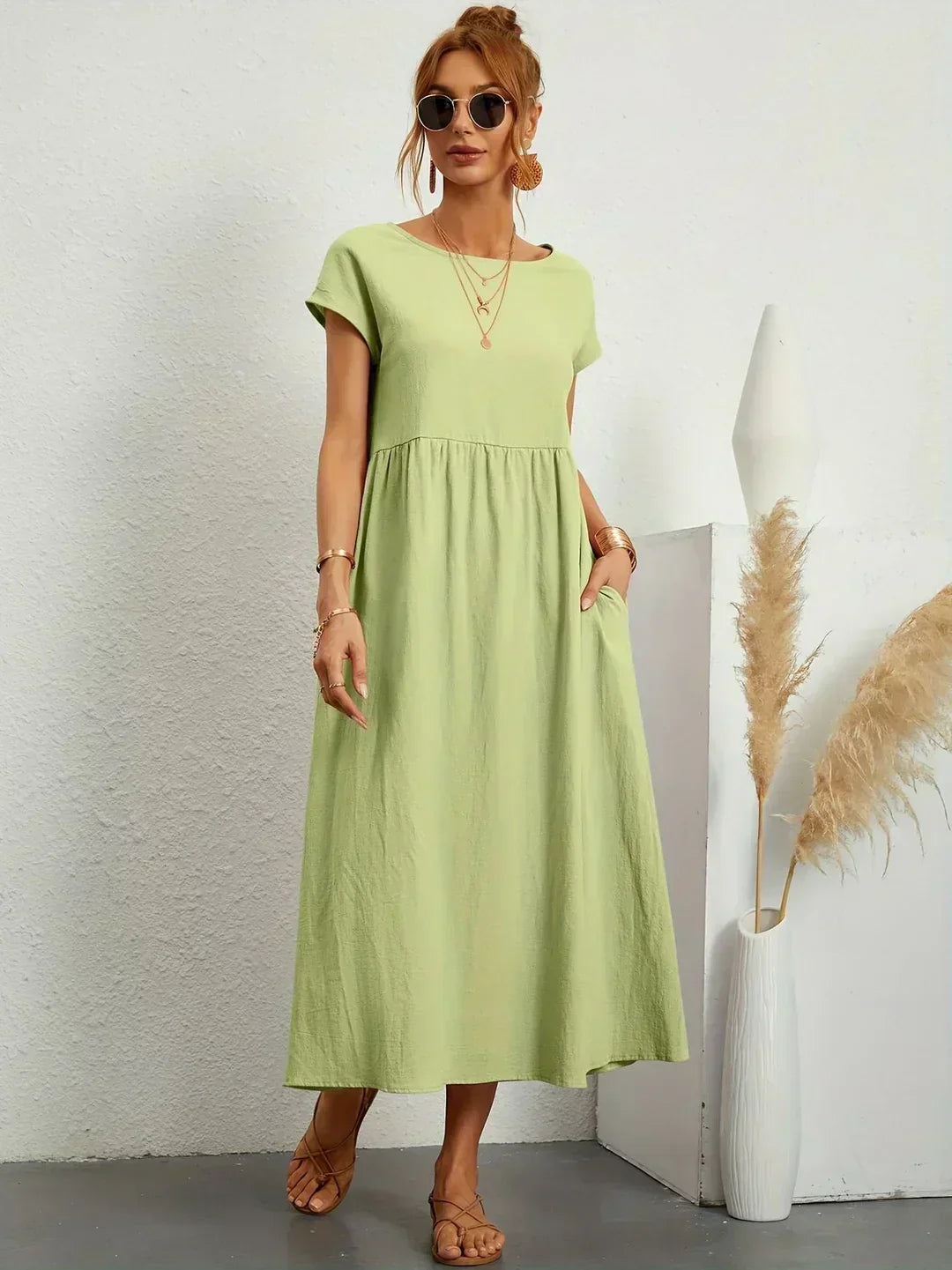 Serena | Flowing Midi Dress