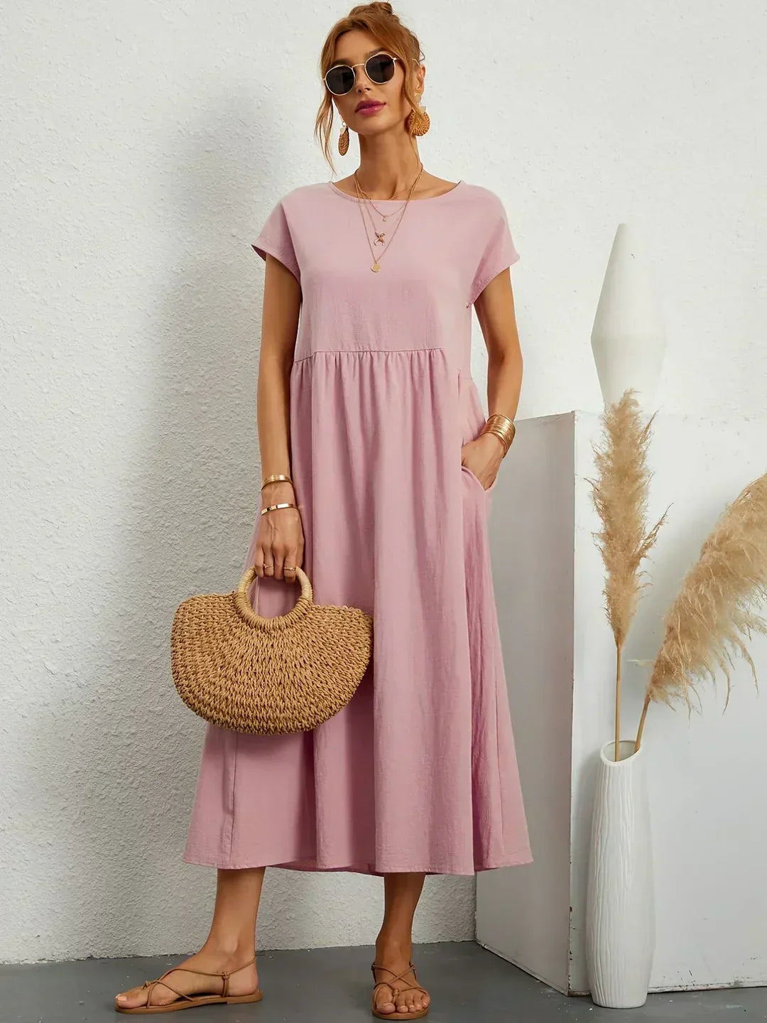 Serena | Flowing Midi Dress