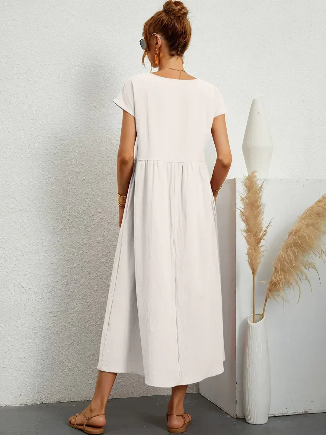 Serena | Flowing Midi Dress