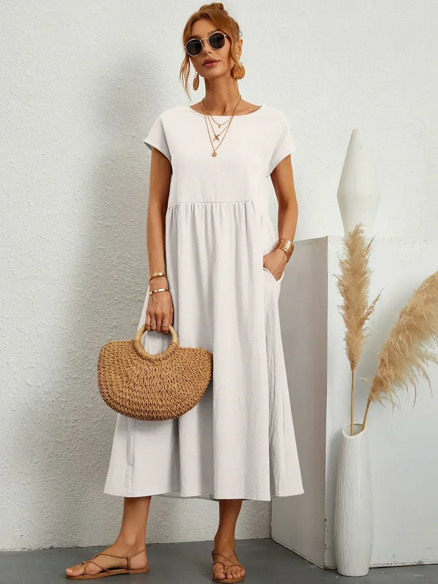 Serena | Flowing Midi Dress