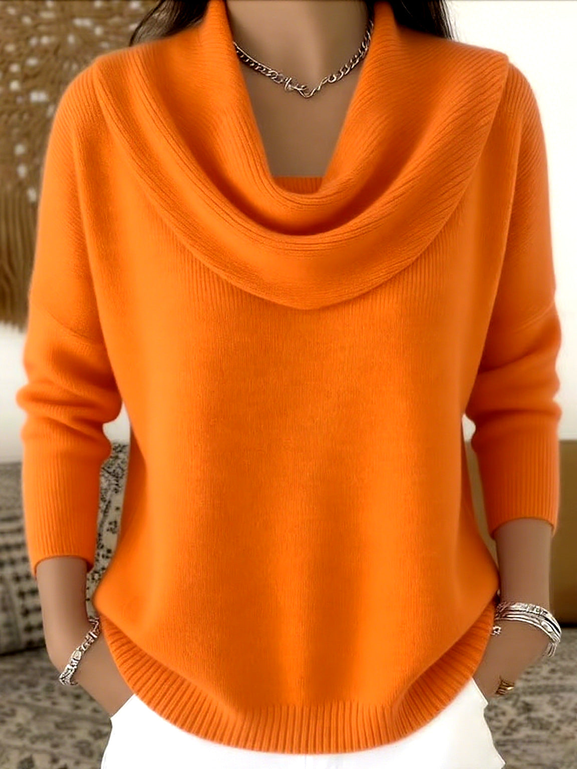 Isla | Cowl Neck Sweater