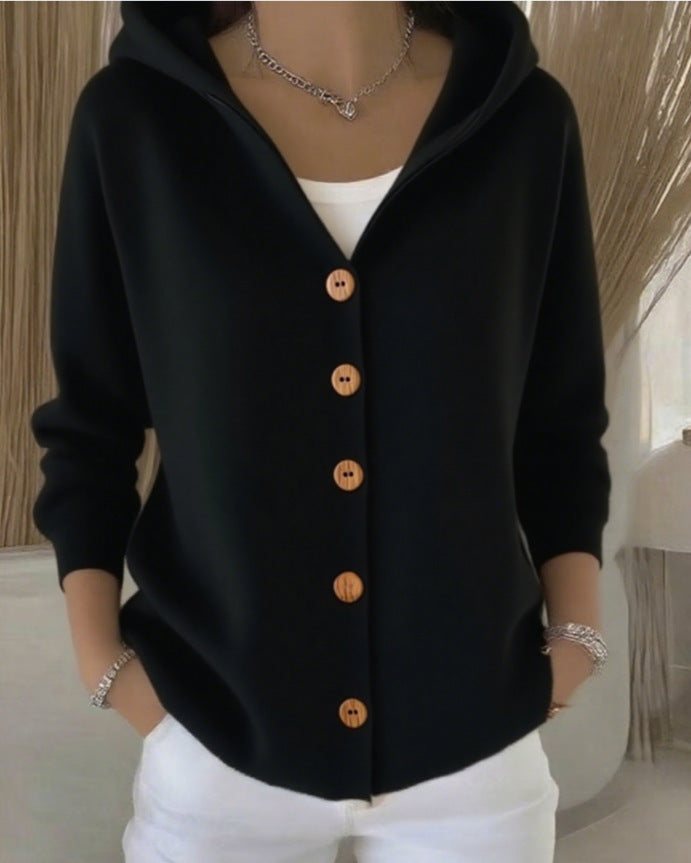Millie | Hooded Knit Cardigan