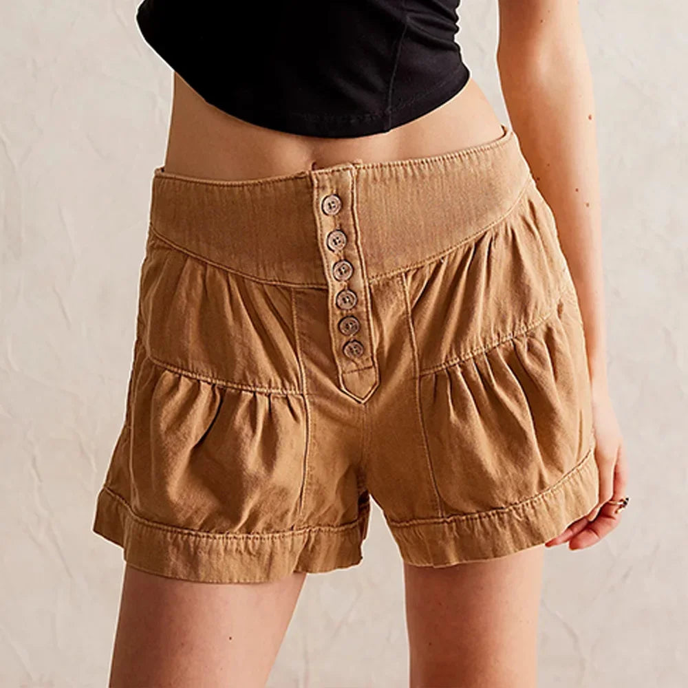 Matilda | Midrise Denim Shorts