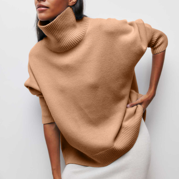 Amelia | Knitted Turtleneck Sweater