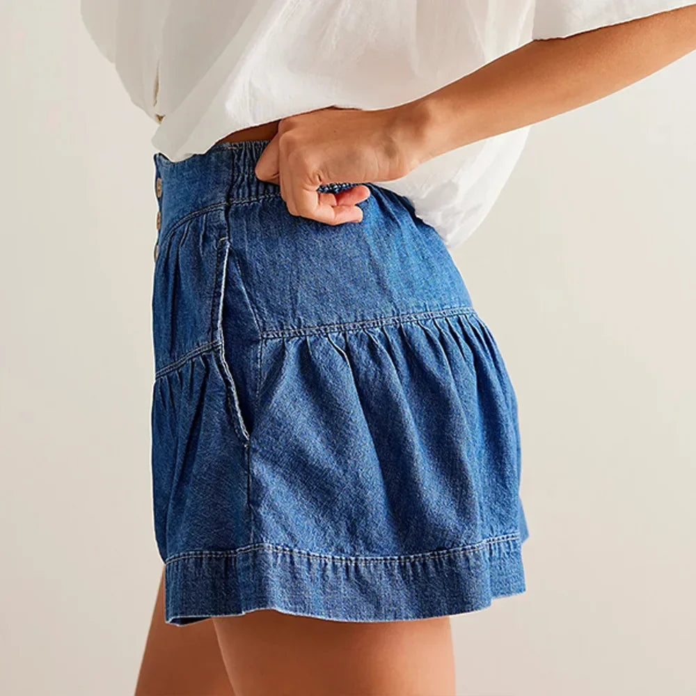 Matilda | Midrise Denim Shorts
