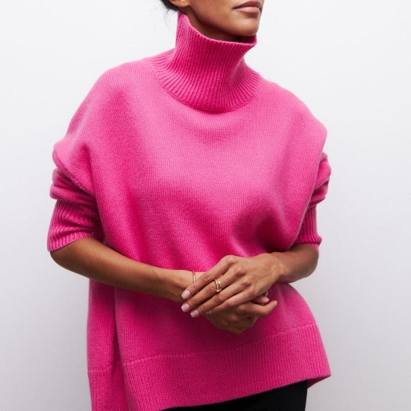Amelia | Knitted Turtleneck Sweater