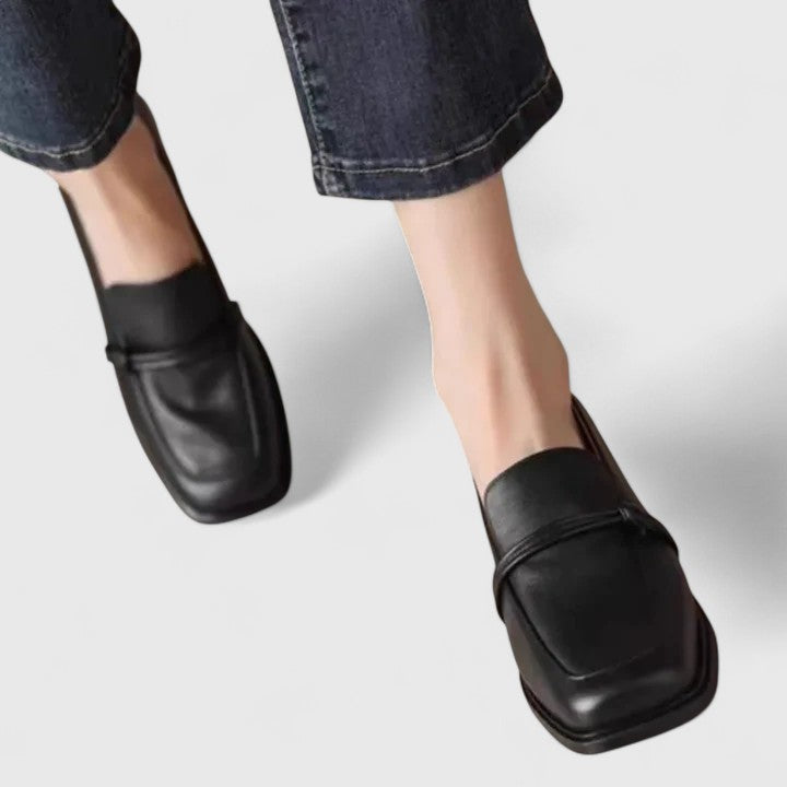 Gwen | Square-Toe Loafers