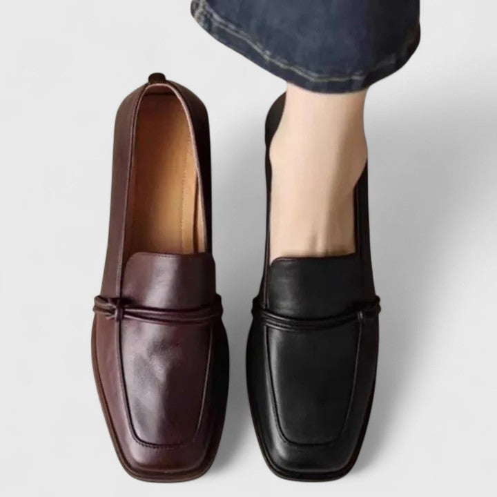 Gwen | Square-Toe Loafers