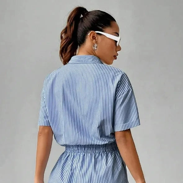 Beatrice | Cinched Waist Romper