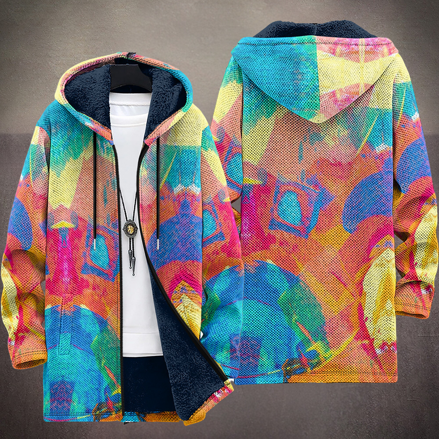 Flora | Multicolour Art Cardigan