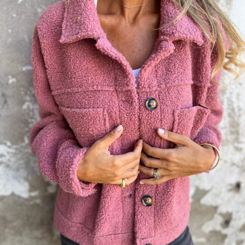 Fenella | Faux Fur Button-Front Jacket