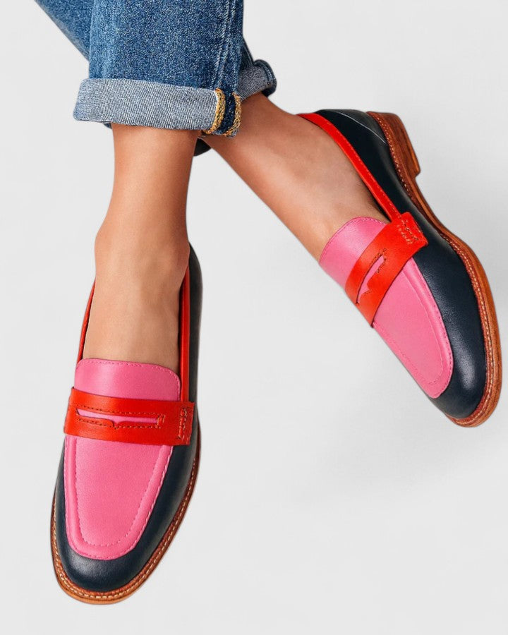 Honor | Wide-Heel Ankle-Strap Shoes