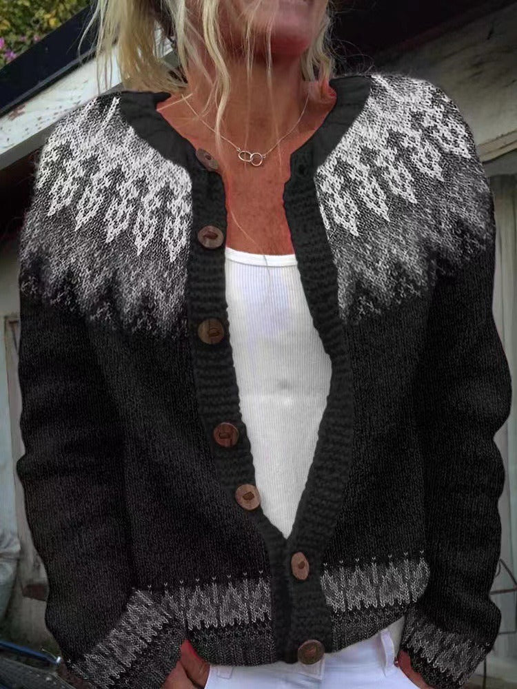 Nerys | Vintage Icelandic Cardigan