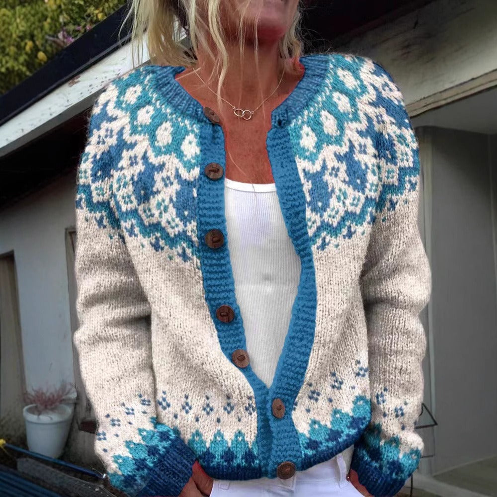 Maeve | Vintage Icelandic Cardigan