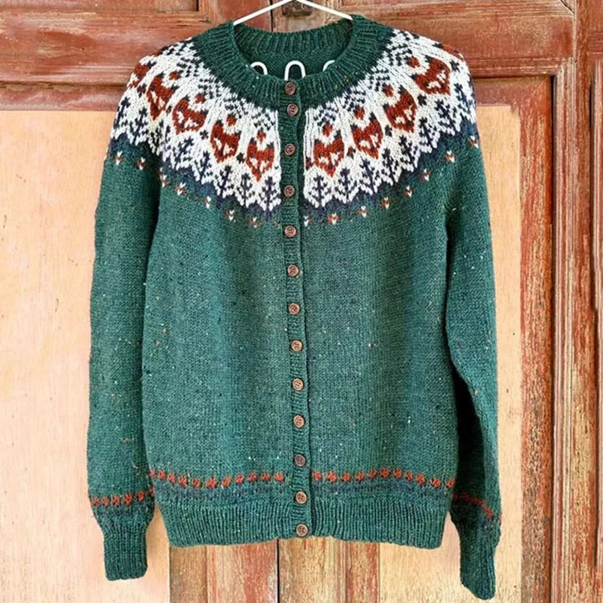 Hazel | Vintage Icelandic Cardigan