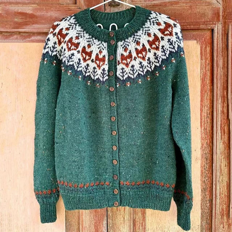 Hazel | Vintage Icelandic Cardigan