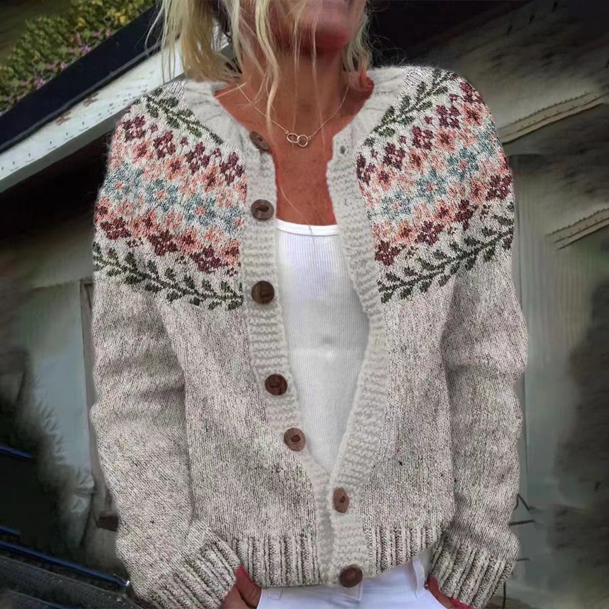 Madeleine | Vintage Icelandic Cardigan