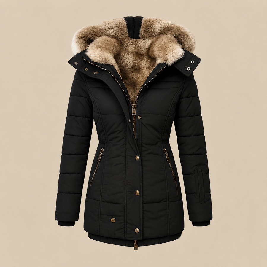 Rosemary | Faux Fur-Lined Winter Coat