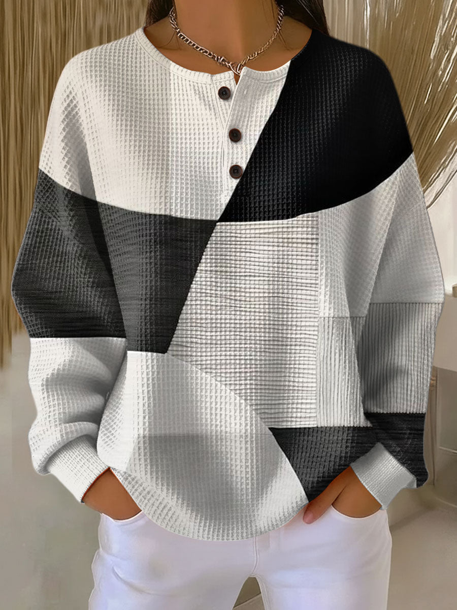 Matilda | Waffle Knit Comfort Sweater