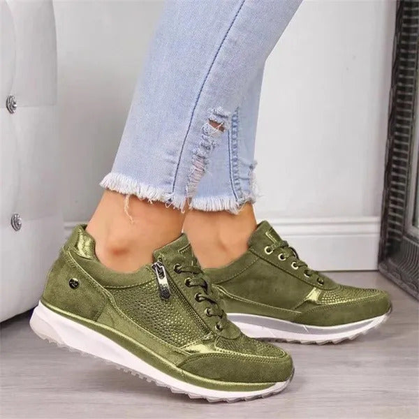 Jenny | Elegant Zip-Fastening Sneakers