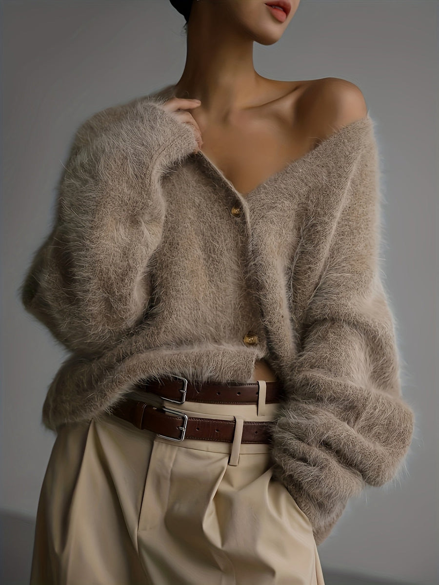 Ella | V-Neck Cardigan