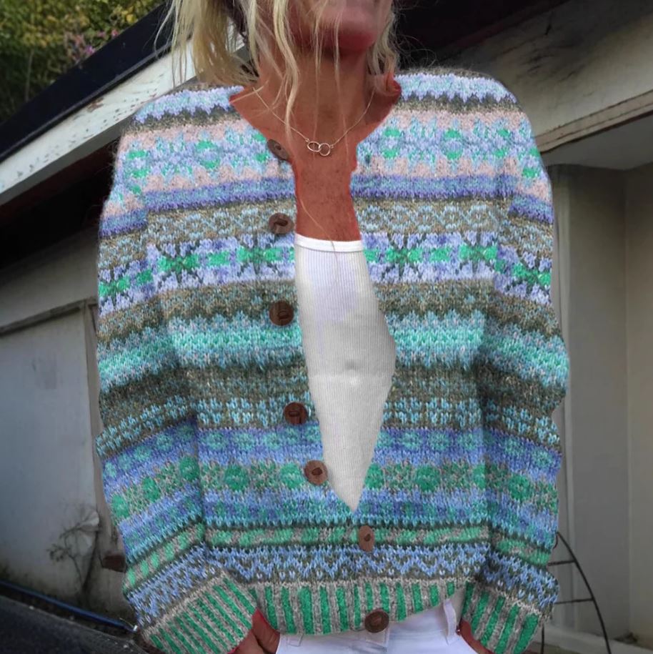 Lila | Blue Cardigan