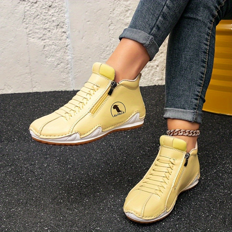 Yvonne | Water-Resistant Side-Zip Comfort Shoes