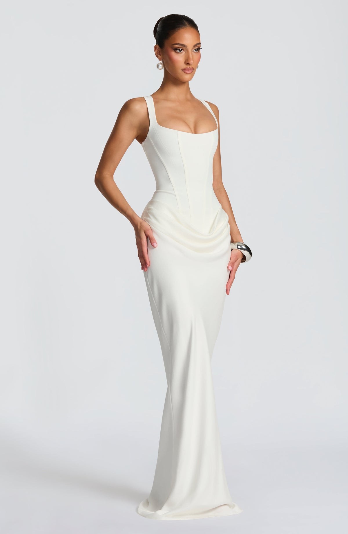 Camilla | Maxi Dress with Square Neckline