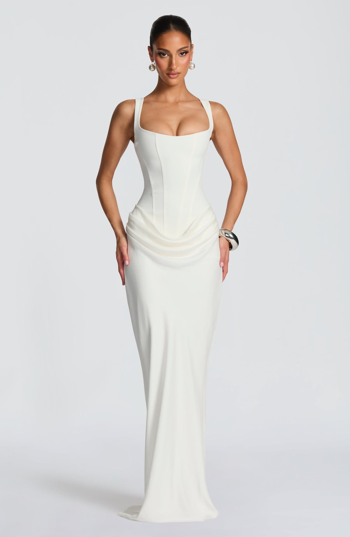 Camilla | Maxi Dress with Square Neckline