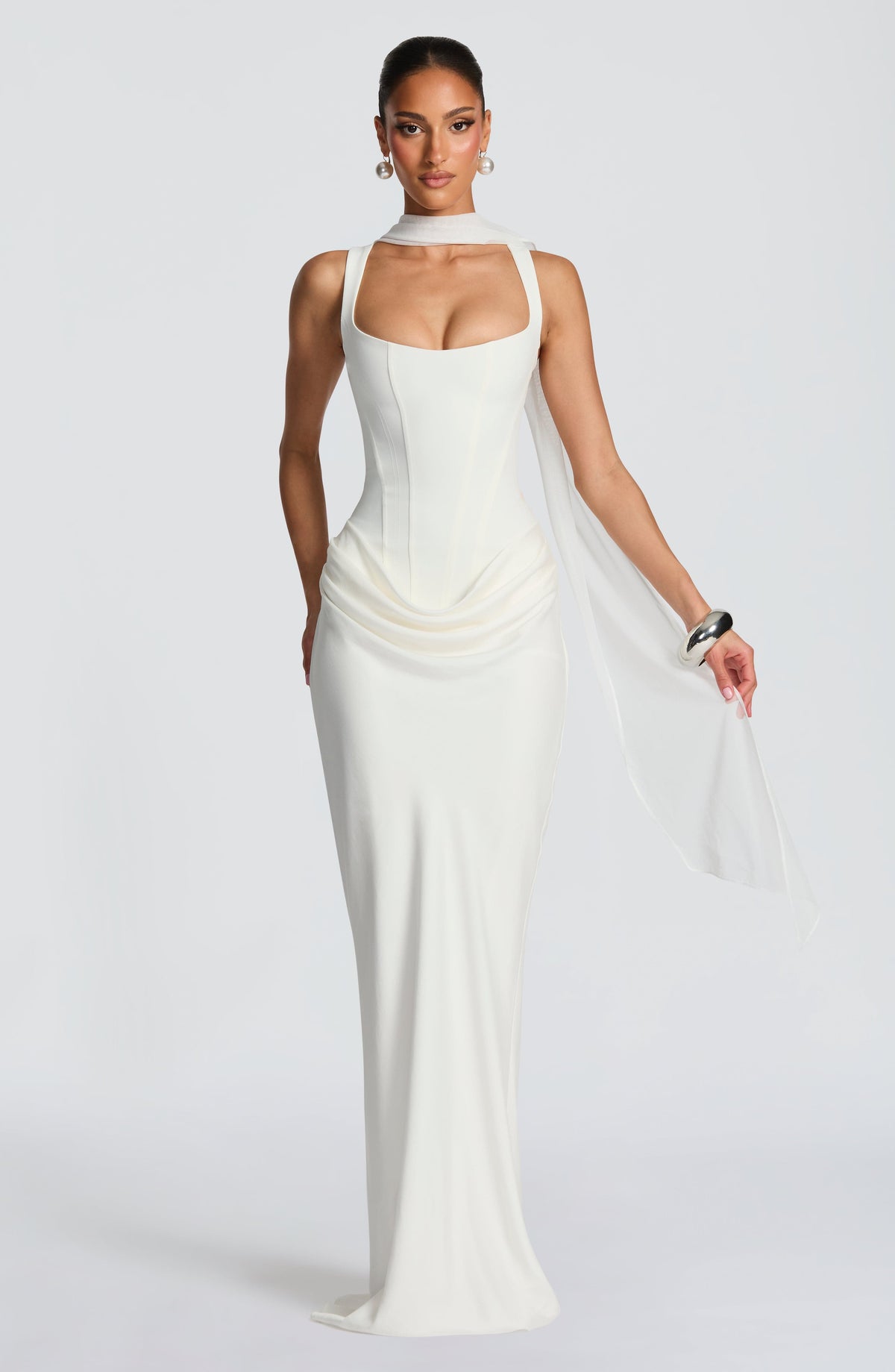 Camilla | Maxi Dress with Square Neckline