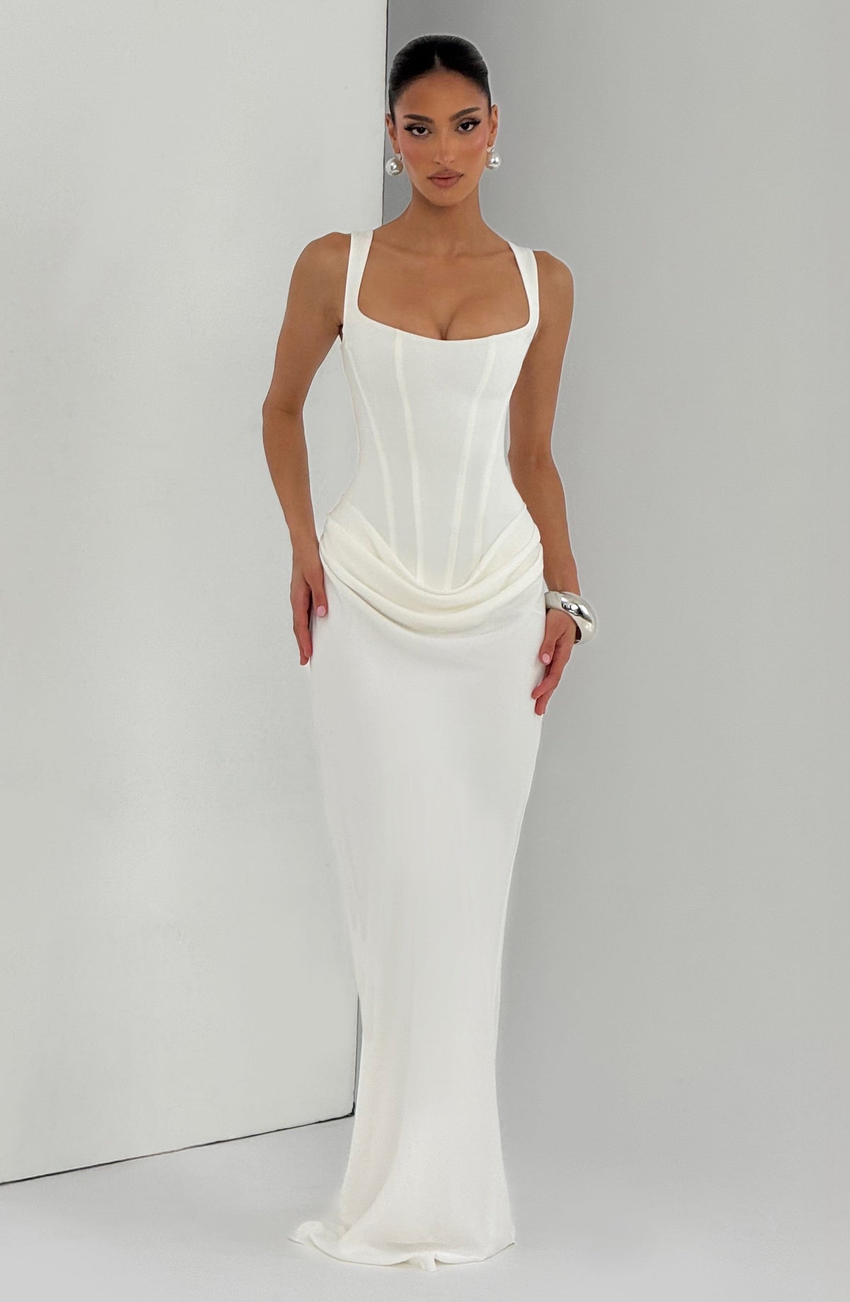 Camilla | Maxi Dress with Square Neckline