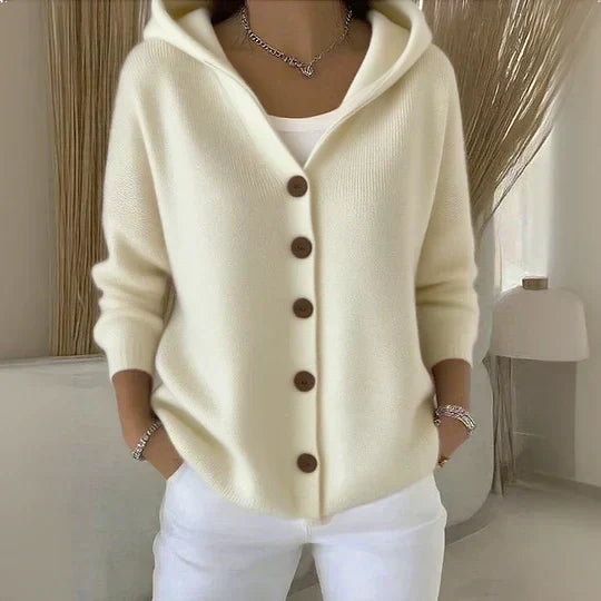 Millie | Hooded Knit Cardigan